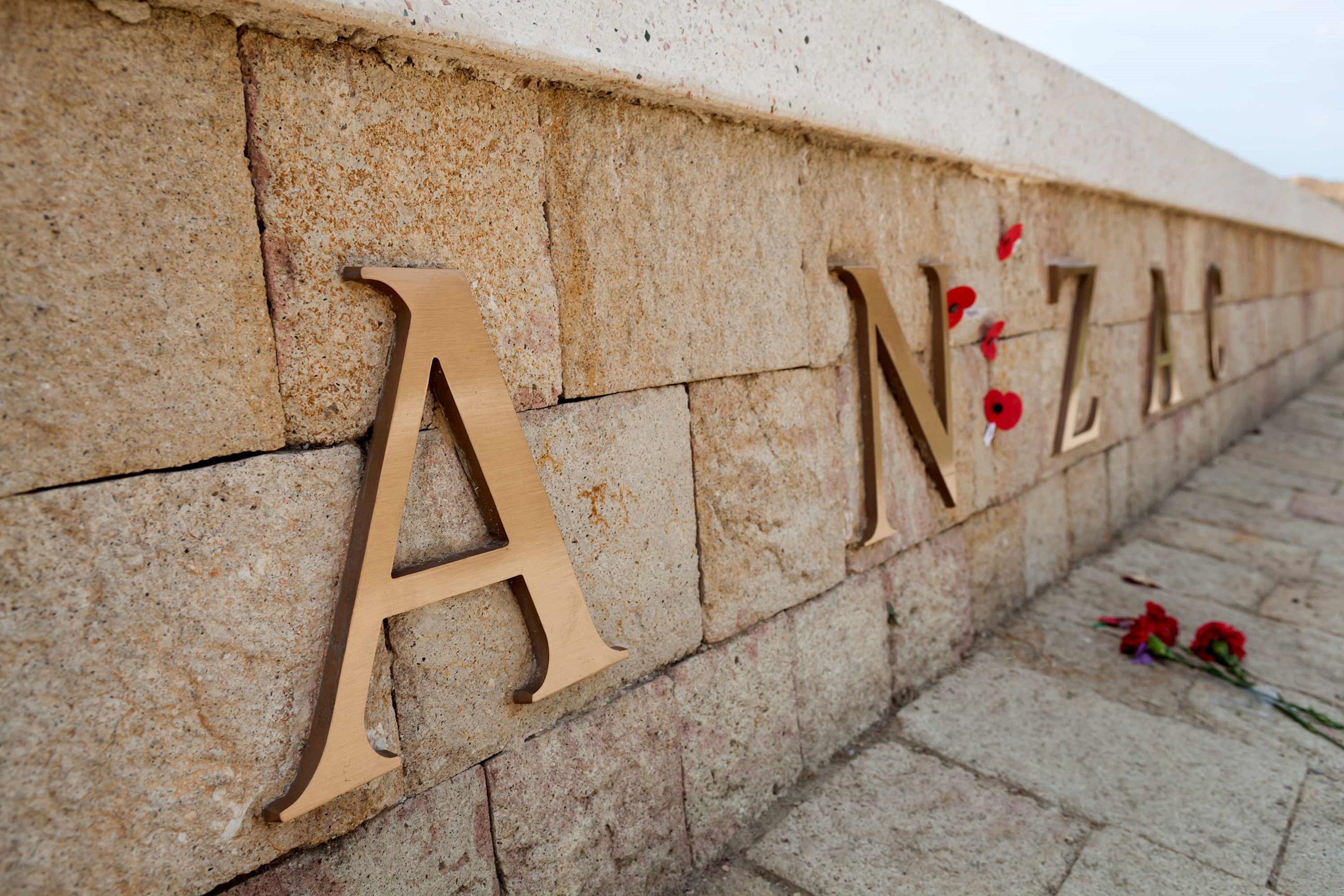 Sign at Anzac Cove, Turkey