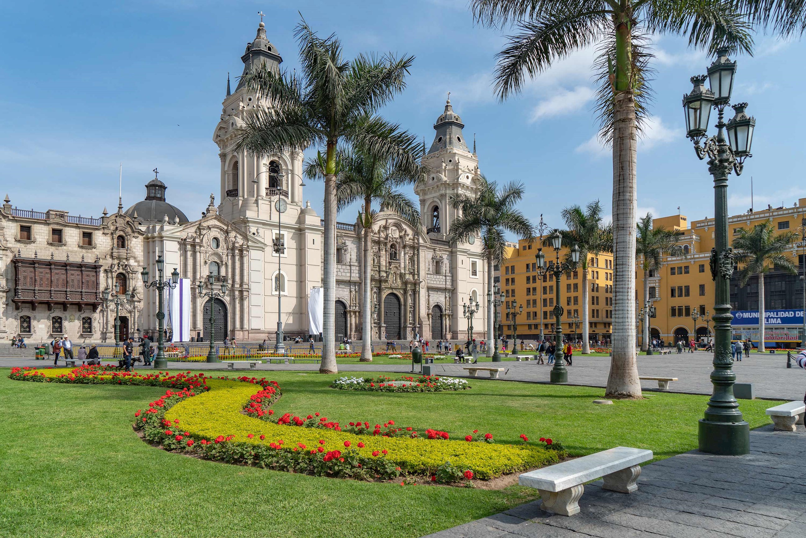 Main Square in Lima, Peru
