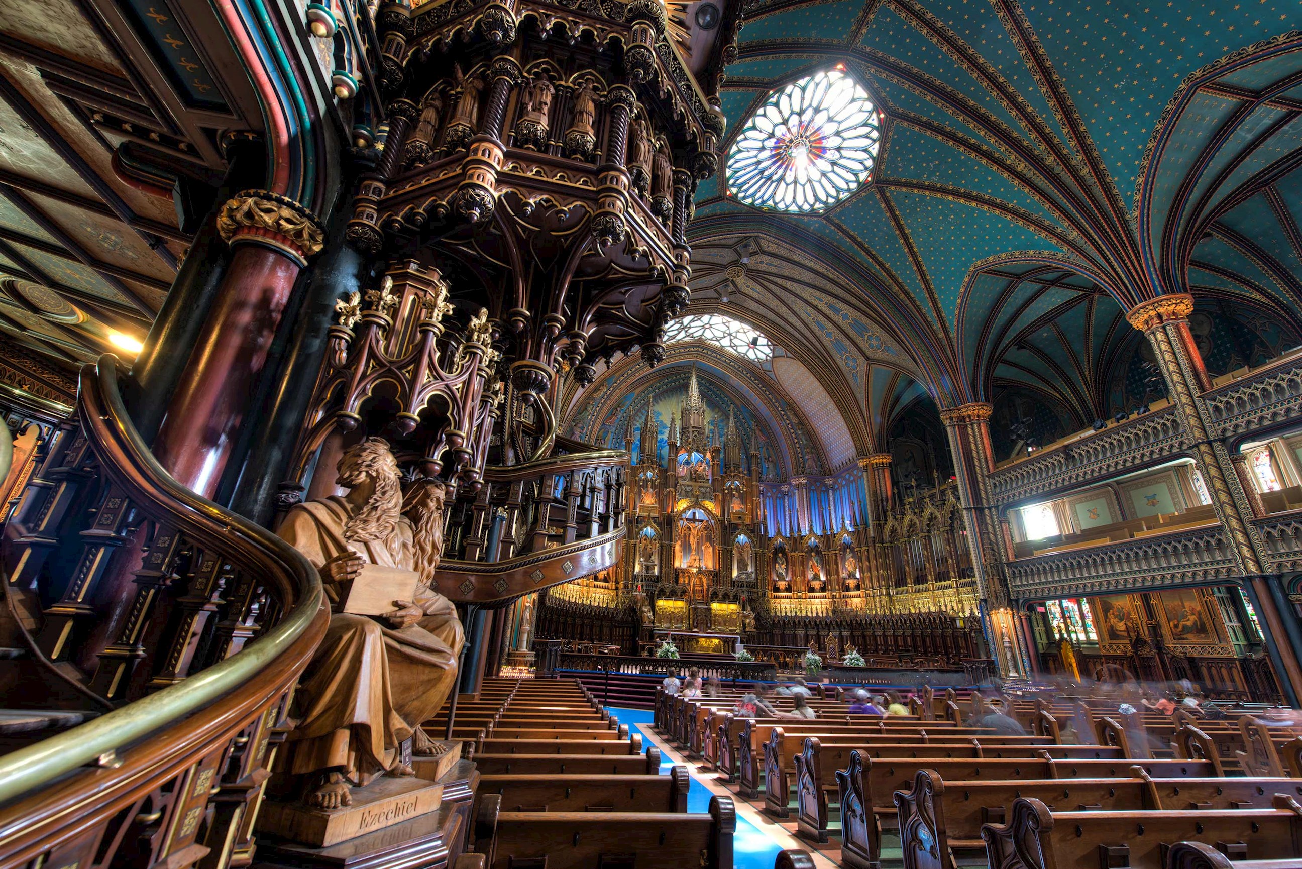 Notre Dame Basilica, Montreal, Canada 
