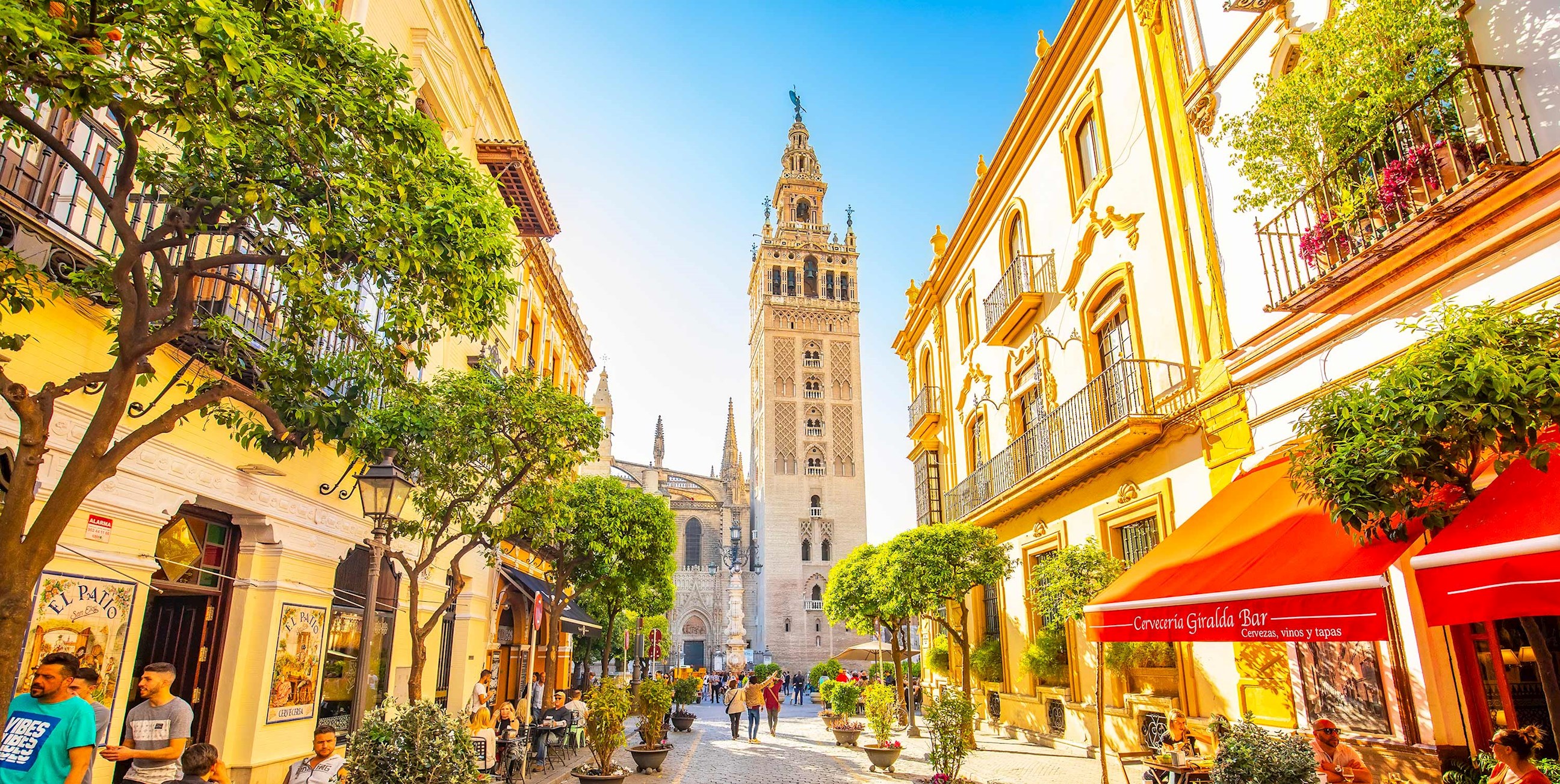 Giralda tower and Seville Cathedral, Spain