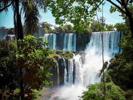 Guassu Falls in Brazil