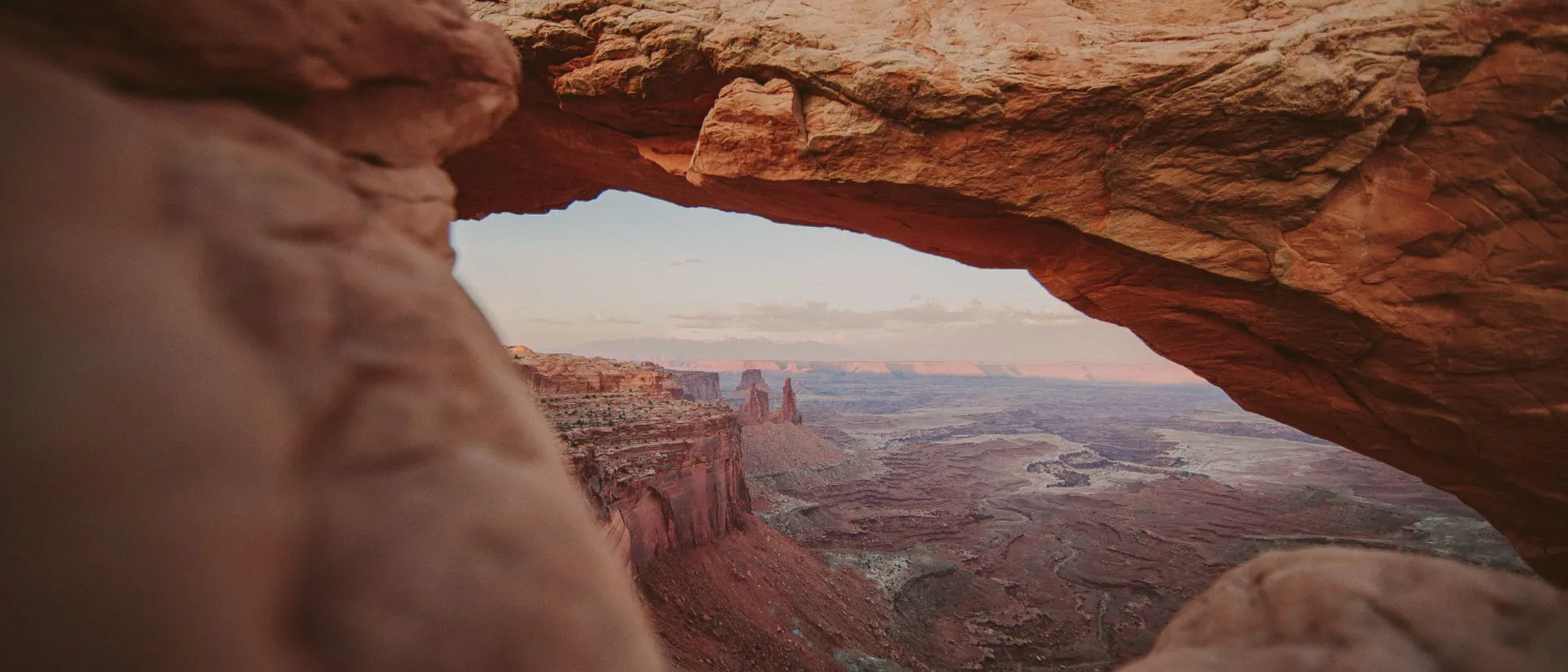 A rock formation in Canyonlands National Park in Utah, USA