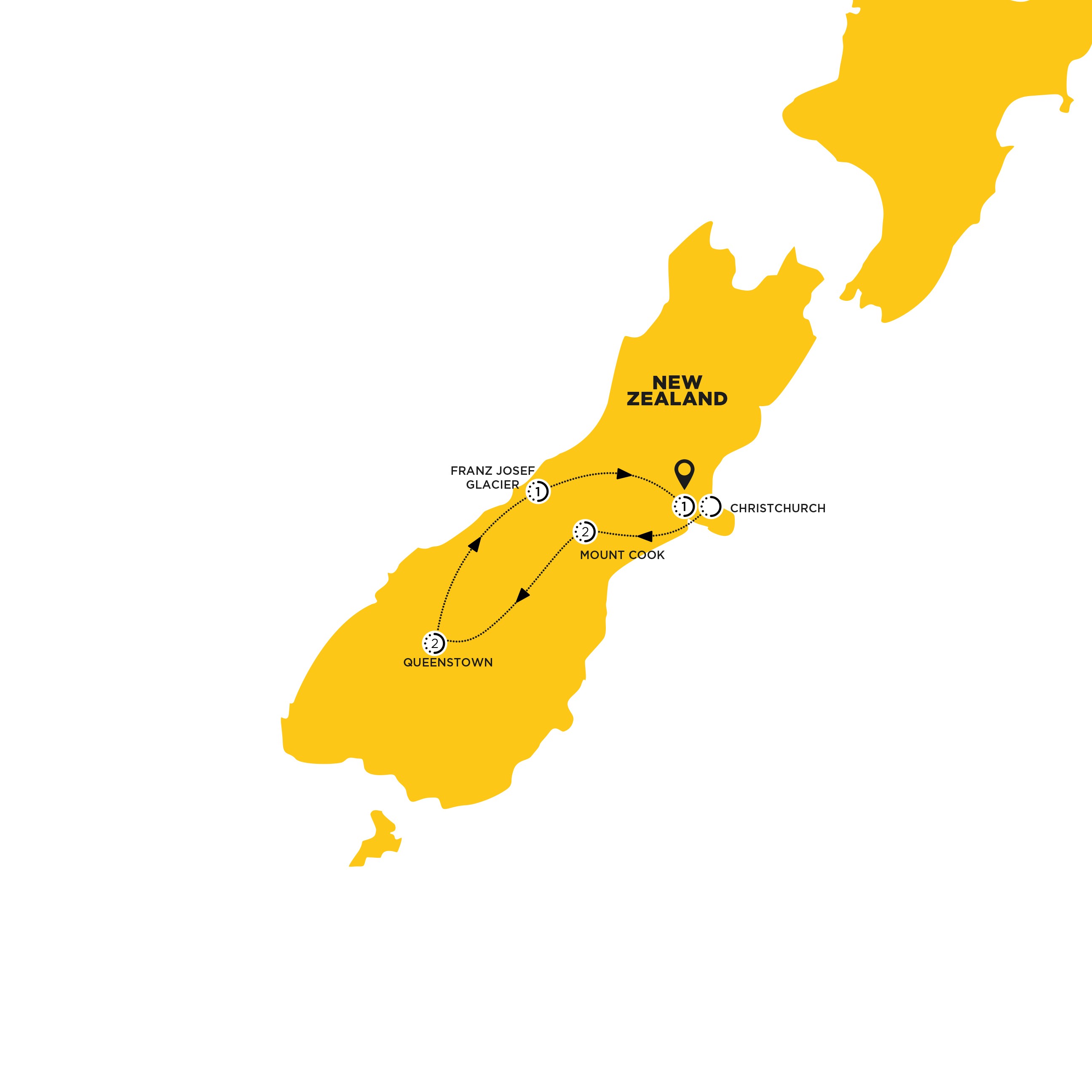 Essence of Southern New Zealand Budget Tour Costsaver