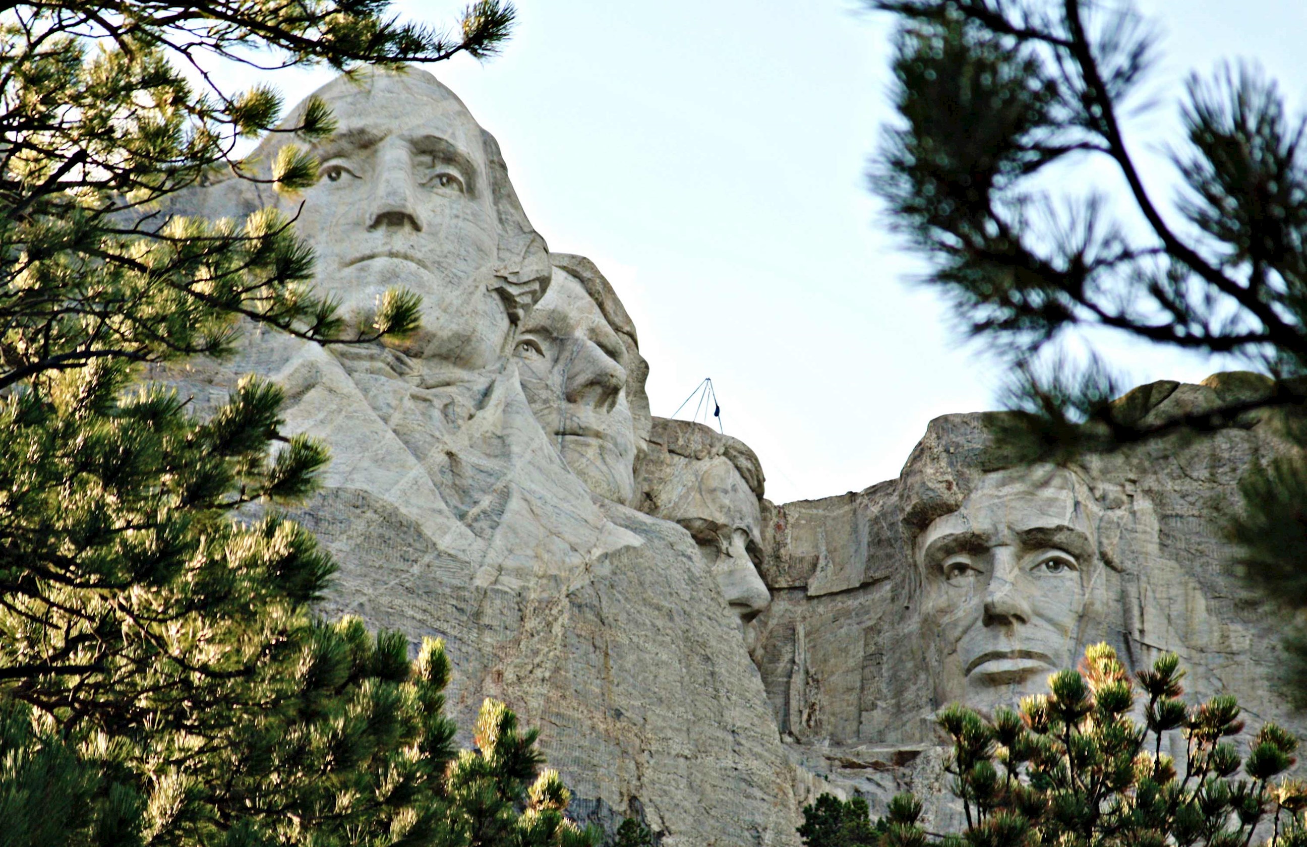 View of Mount Rushmore, USA