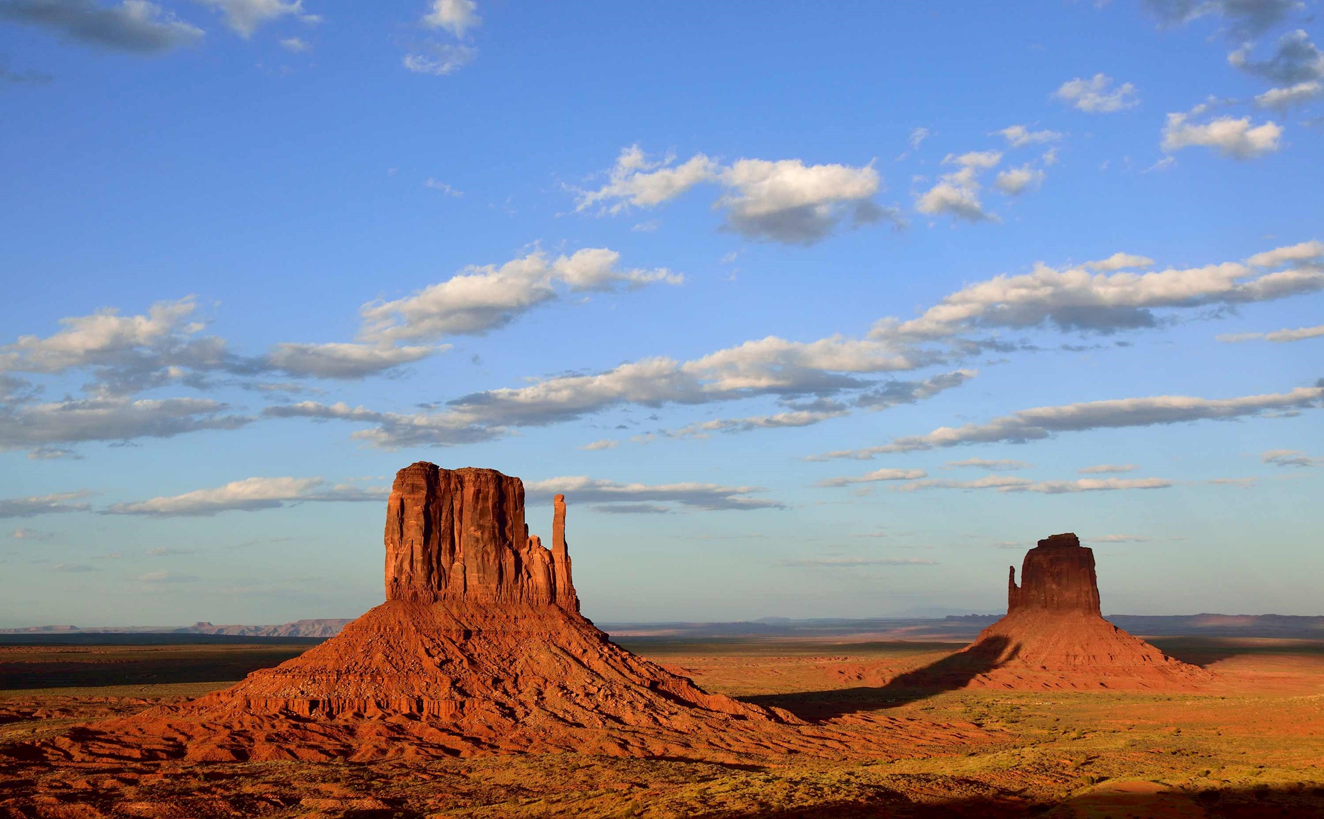 View of Monument Valley, USA